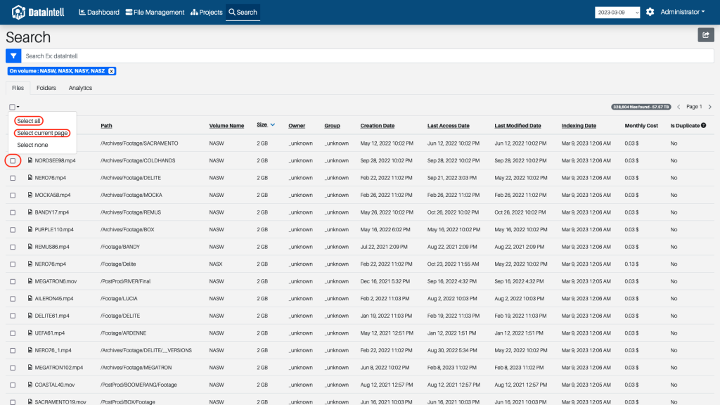DataManagementDocumentation_P5_ArchiveSearchSelect.png