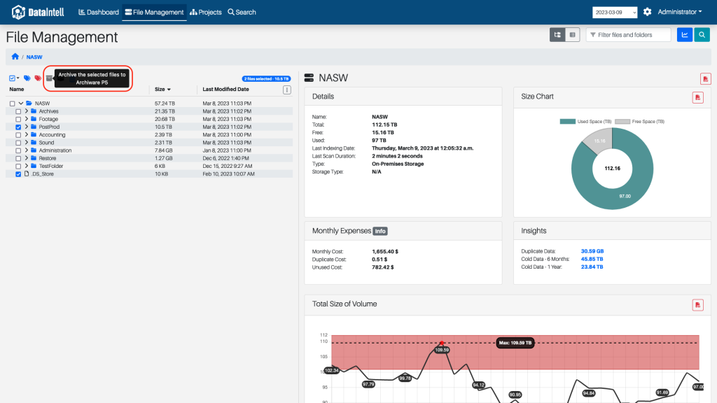 DataManagementDocumentation_P5_ArchiveFolderTreeButton.png