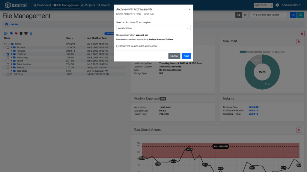 DataManagementDocumentation_P5_ArchiveFolderTreeWizard.png
