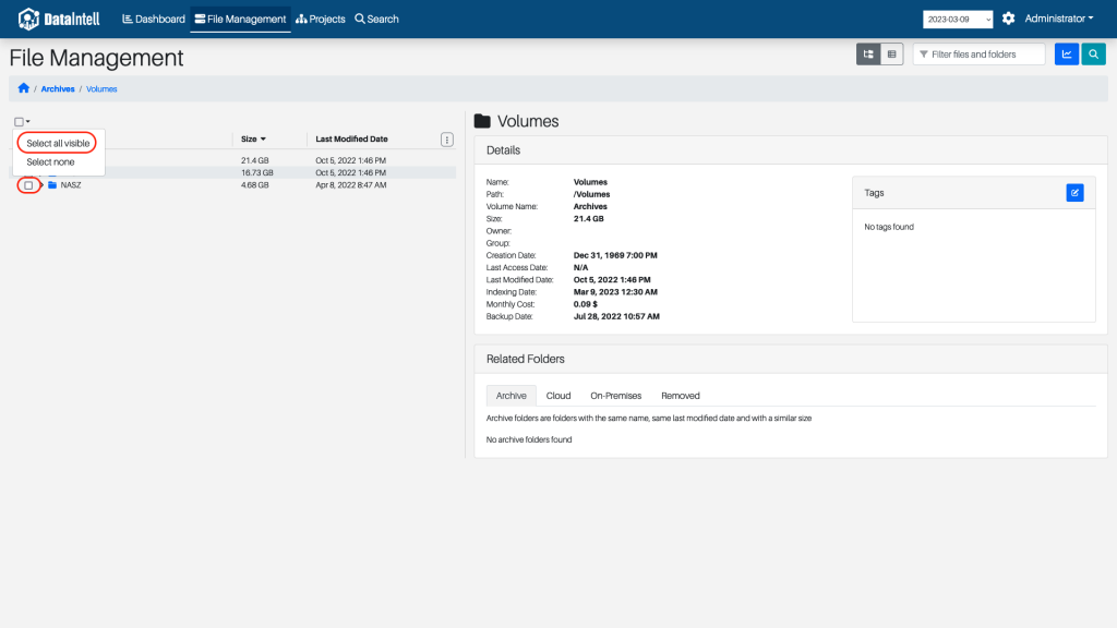 DataManagementDocumentation_P5_RestoreFileManagementSelect.png