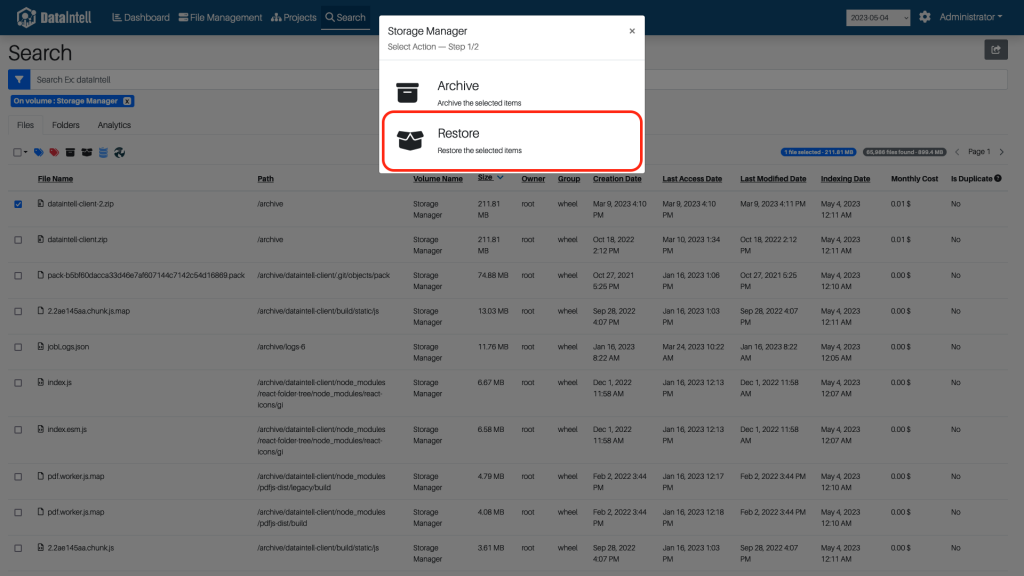 DataManagementDocumentation_StorNext_SearchRestoreWizard.png