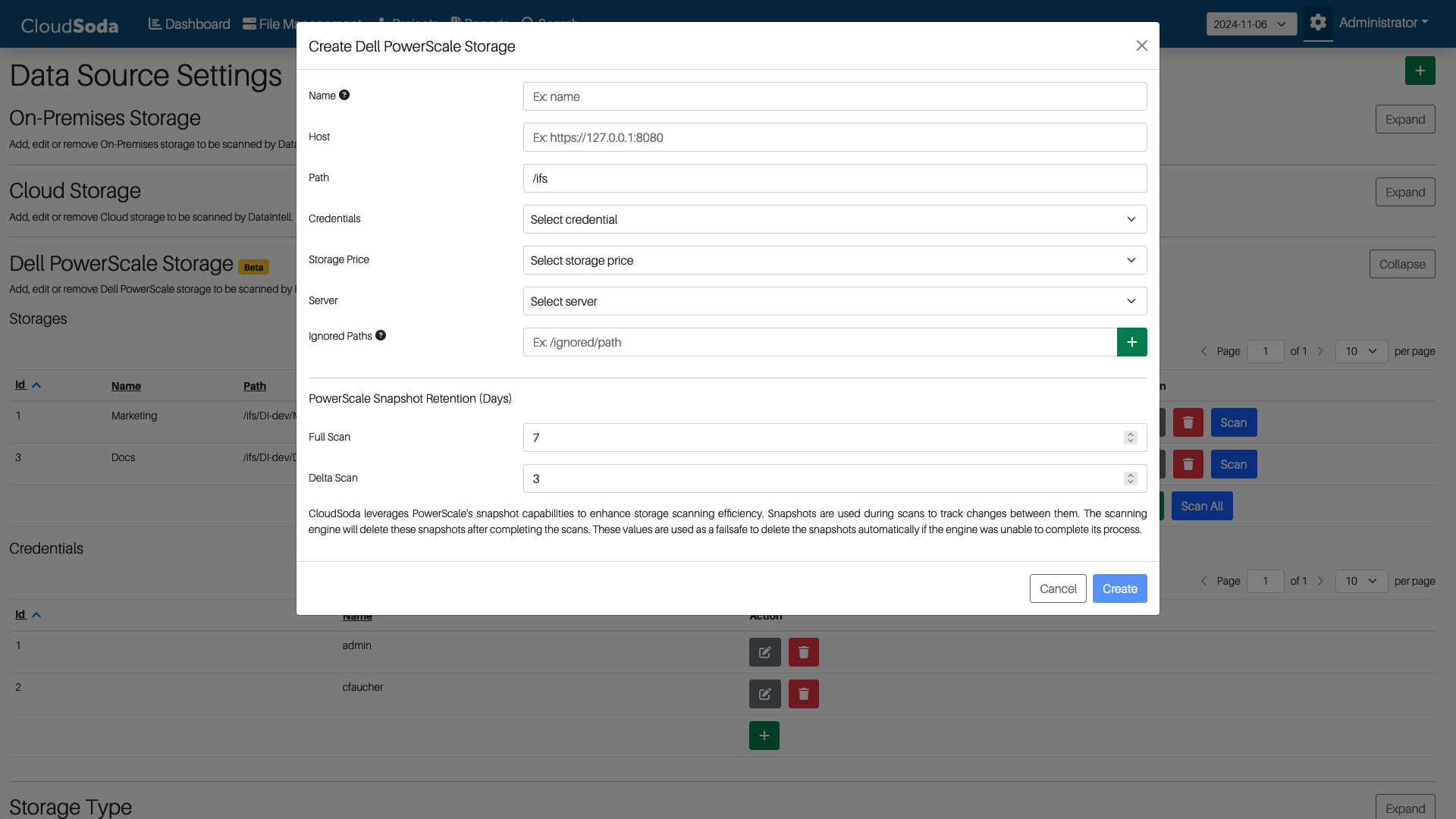 DataIntelligenceDocumentation_DellPowerScale_StorageModal